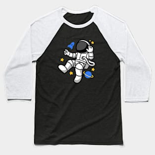 Flying Astronaut Baseball T-Shirt